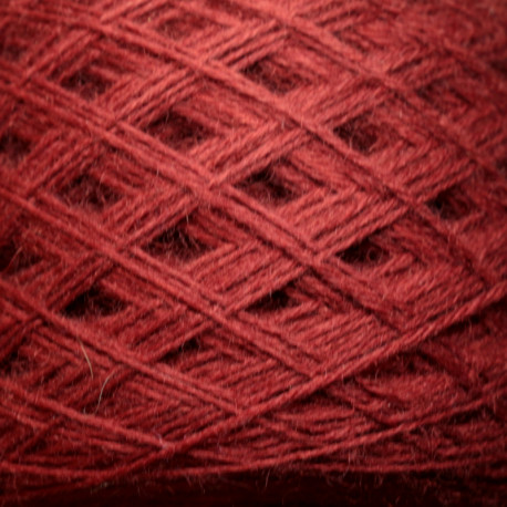 Laine 20/4 - Bordeaux cochenille - 100g