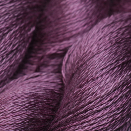 Soie maulbère Nm 16/2 - Cochenille 50g