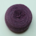  20/2 wool - medium purple cochineal + indigo