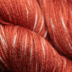 Merino and silk Nm 16/4 -  Light madder red tie dye