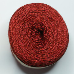20/2 silk - Dark madder red 25g