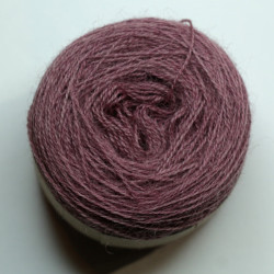 Laine 20/2 - Violet cochenille + fer