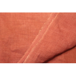 Small linen fabric 65x42cm - Madder