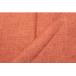 Small hemp fabric 100x50cm- Madder