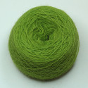 20/2 wool - Bright woad+weld green