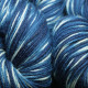 12/4 wool - Tie dye indigo