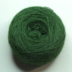 Laine 20/2 - Vert foncé gaude + indigo
