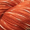 Mérinos bio 7/2 - Rouge clair tie-dye