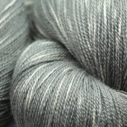 Mérinos et soie 16/2 - Gris eucalyptus tie dye