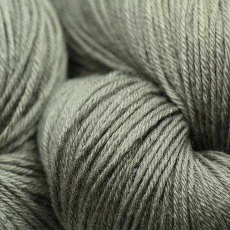 Mérinos et soie 16/4 - Gris eucalyptus