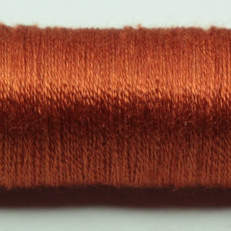 60/2 silk - very dark orange 100m