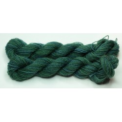 Laine 20/2 - 25m - Vert et bleu chiné